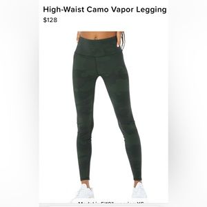 High-Waist Camo Vapor Legging